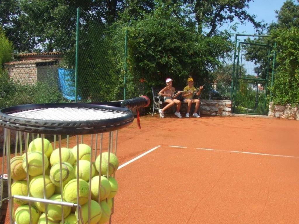 Villa In Funtana With Private Tenniscourt Екстер'єр фото